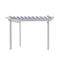DuraTrel Queensbrook Pergola White