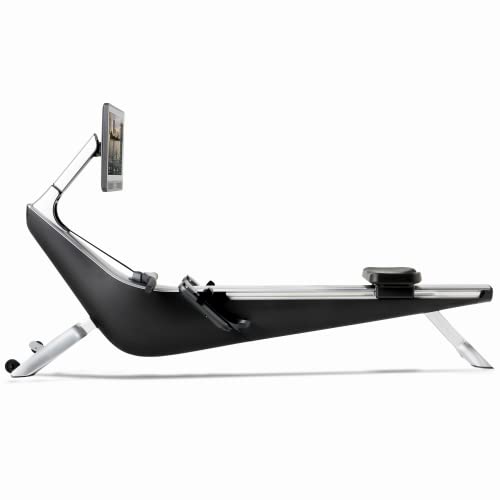 Hydrow Rowing Machine with Immersive 22" HD Rotating Screen Black/Silver