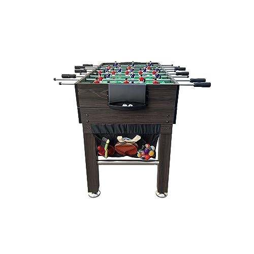 KICK Quad 48″ 4-in-1 Multi Game Table Brown