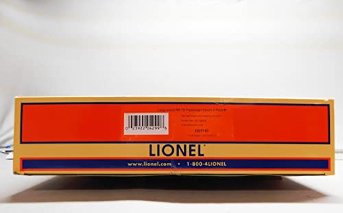 Generic Long Island Railroad 72' Passenger Coach 2 Pack #1 O Gauge Gray