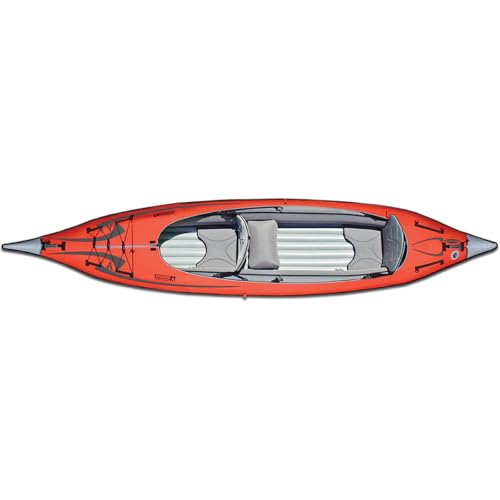 ADVANCED ELEMENTS AE1007-R AdvancedFrame Convertible Inflatable Kayak 15' Red