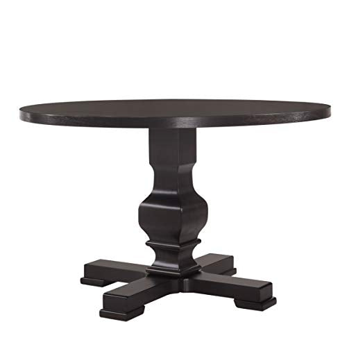 Carolina Chair & Table Carson 47" Round Pedestal Dining Table Espresso