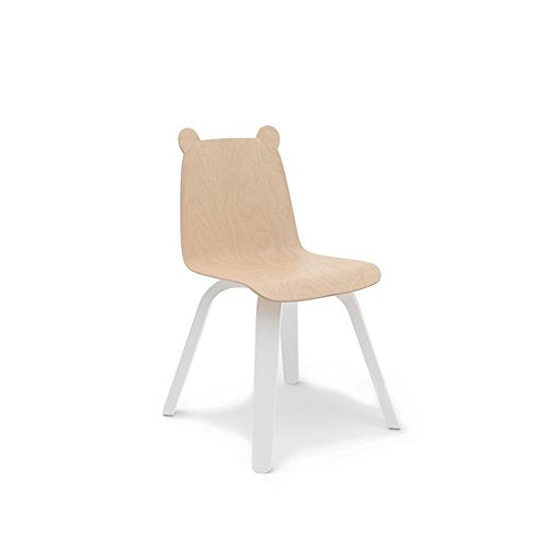 OEUF Bear Play Chairs and Table Set Birch