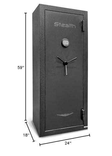 Stealth EGS23 Gun Safe 30 Minute Fire Protection CA DOJ Approved Black
