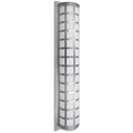 Besa Scala 40 LED Three Light Outdoor Wall Sconce Silver