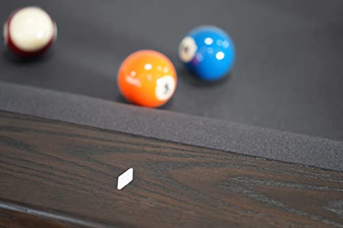 Empire USA Nixon Billiards Kai Slate Pool Table 8ft Waxed Brown