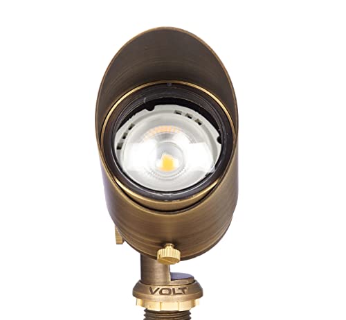 VOLT 20-Pack Top Dog Scotty 12V Cast Brass Outdoor Spotlights Bronze