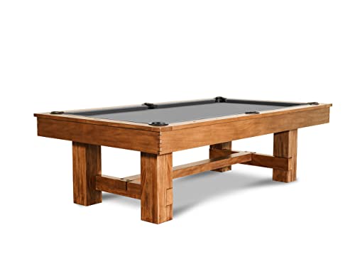 Empire USA Nixon Billiards - Presli Slate Billiard Pool Table Native Acacia
