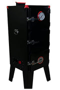 Big Wood Cooking Double Stack Smoker Charcoal