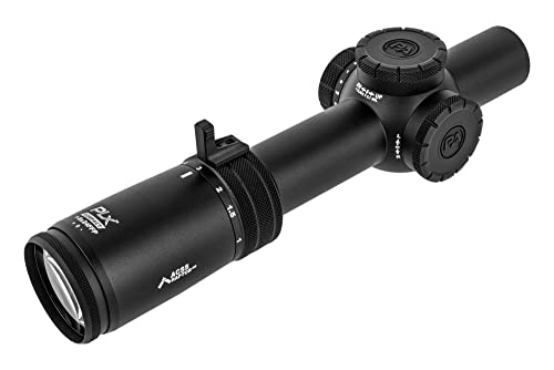 Primary Arms Compact PLx 1-8x24mm FFP Rifle Scope Black