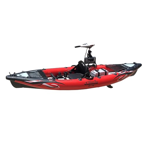 Waimea Bay Rigid Inflatables Drifter 1 Seater Inflatable Fishing Kayak Multicolor