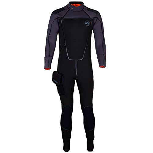 Apeks 5mm ThermiQ Men's Full Wetsuit Black XX-Large