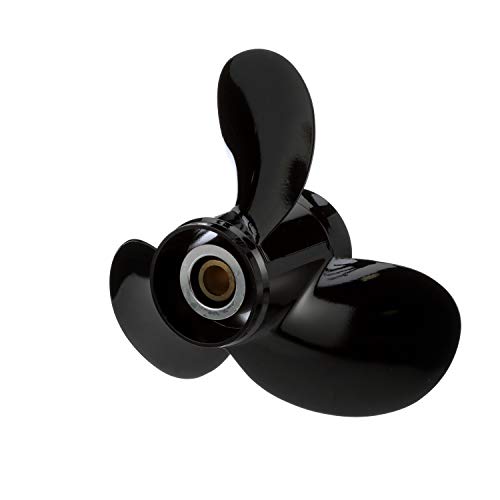 Quicksilver Black Diamond Bravo Two Propeller 18.8 dia x 17 pitch Left Hand