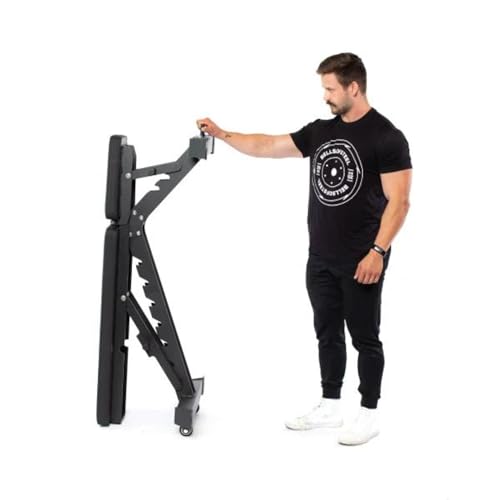 Bells of Steel Adjustable Weight Bench Black