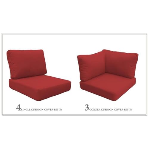 TK Classics Cushions Florence 08A Patio Furniture Terracotta