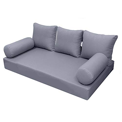 Prolinemax Style3 Twin Size 6PC Outdoor Daybed Mattress Cushion Set AD001