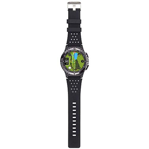 SkyCaddie LX5C Golf GPS Watch with Ceramic Bezel Black