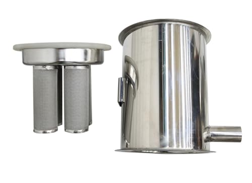 HayWHNKN Pneumatic Vacuum Feeding Machine with 4 Stainless Steel Filters 220V