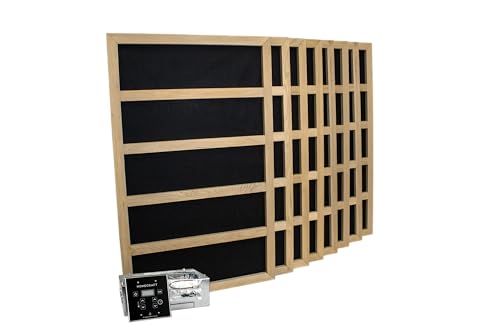 Northern Lights Group Infrared Sauna Heater Package Digital Controller 2400W 240VAC