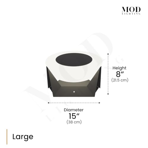 MOD LIGHTING Skye Solar Post Lights Black