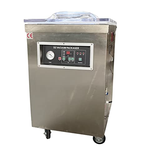 TECHTONGDA Stainless Steel Vacuum Sealer Packaging Machine for Fruits & Vegetables Silver
