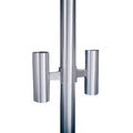 Eder Flag Flagpole Tunnel Lights for 12 Inch Pole Satin Brushed
