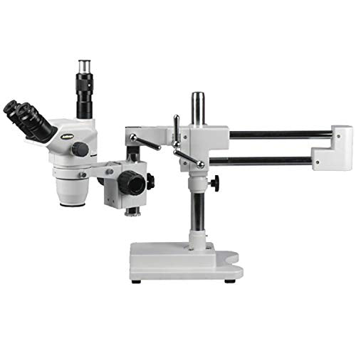 AmScope Professional Trinocular Stereo Zoom Microscope 2X-90X Magnification