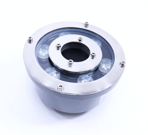 Custom Pro LED Fountain Light Set Stainless Steel Design Universal Application White