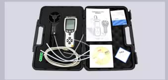 VIHELM DT-8897 Multifunction Differential Pressure Manometer Anemometer