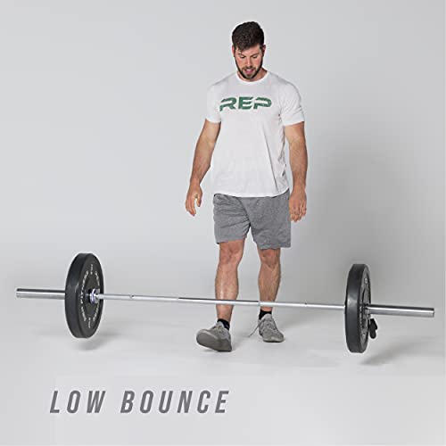 REP Bumper Plates 260 LB Set for Strength and Conditioning Workouts