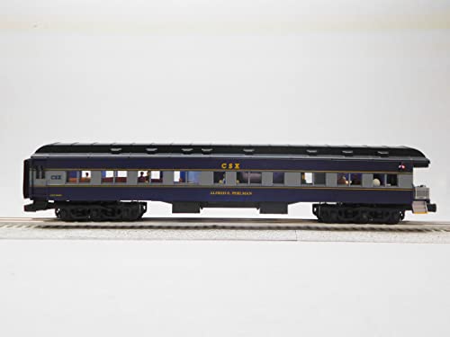 Lionel CSX 18" Passenger Observation Car 2 Pack O Gauge Natural Color