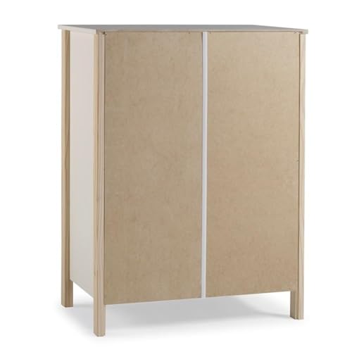 Home Square 2-Piece Twin Youth House Bed & Bookcase Set White