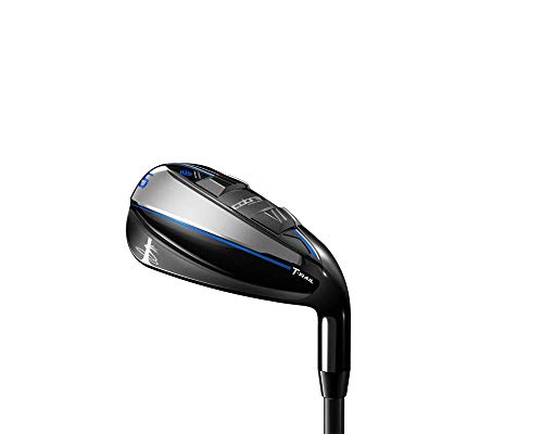 Cobra Golf 2021 T-Rail 2.0 Iron Combo Set Men's Right Hand Graphite Reg Flex Black-Silver PVD Blue