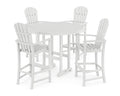 Polywood Palm Coast Bar Set White