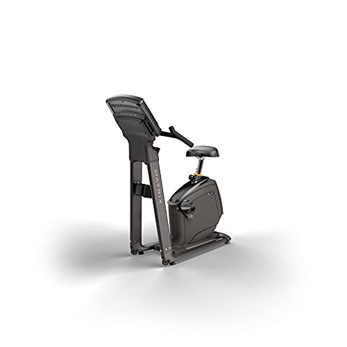 Matrix Fitness U30 Upright Bike with XER Console Black/Yellow