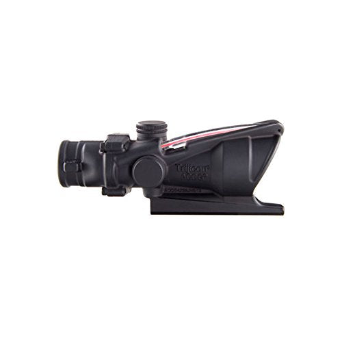 Trijicon ACOG Rifle Scope 4X 32 Red Dual Illum Triangle Matte BAC TA31A Red
