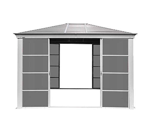 Sojag 10' x 12' Striano Hardtop Gazebo Champagne