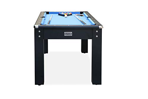 RACK Bolton 5.5-Foot Billiard/Pool Table Black