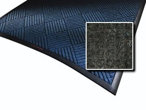 FloorGuard Heavy Duty All Purpose Entry Mat "Diamond" 4' x 20' Charcoal