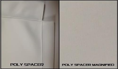 SPECTRUM GOLF SIMULATORS Golf Impact Screen Poly Spacer White
