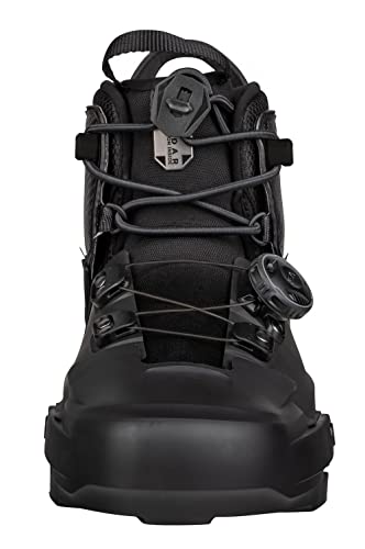 Radar Vapor Waterski Boot - Carbitex/Boa - Rear Alum. Plate - Left - 6-7 Black
