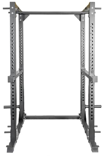 HULKFIT Elite Series Power Cage and Squat Rack Black