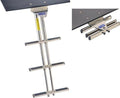 Garelick EEz-In Under Platform Double-Tube Telescoping Dive Ladder Stainless Steel