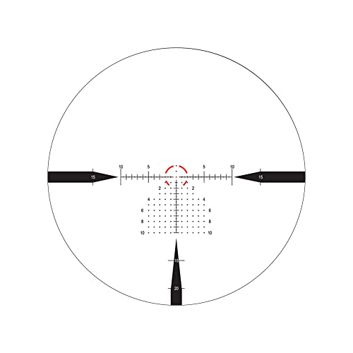 Nightforce NX8 1-8x24mm F1 Capped First Focal Plane 30mm Tube Waterproof Gun Scope Black