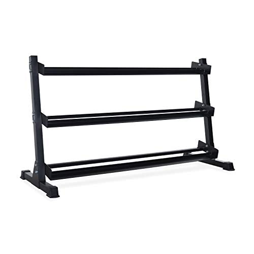 CAP Barbell Heavy-Duty 3-Tier Dumbbell Rack Black