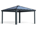 Palram Canopia Dallas 14x14 Gazebo Gray