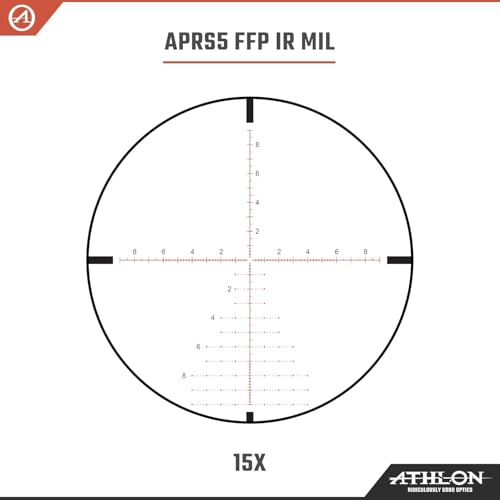Athlon Optics Ares BTR GEN2 2.5-15x50 Side Focus FFP APRS5 IR MIL Black