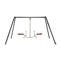 Gym Dandy Tilt-A-Swing Set 360° Rotation 300 lbs Capacity Black/Red/White