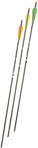 Gold Tip Velocity Hunter 340 Arrows with 4-Inch Vanes Black