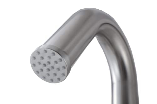Wayime Free-Standing Brushed Stainless Steel 304 Outdoor Shower Silver